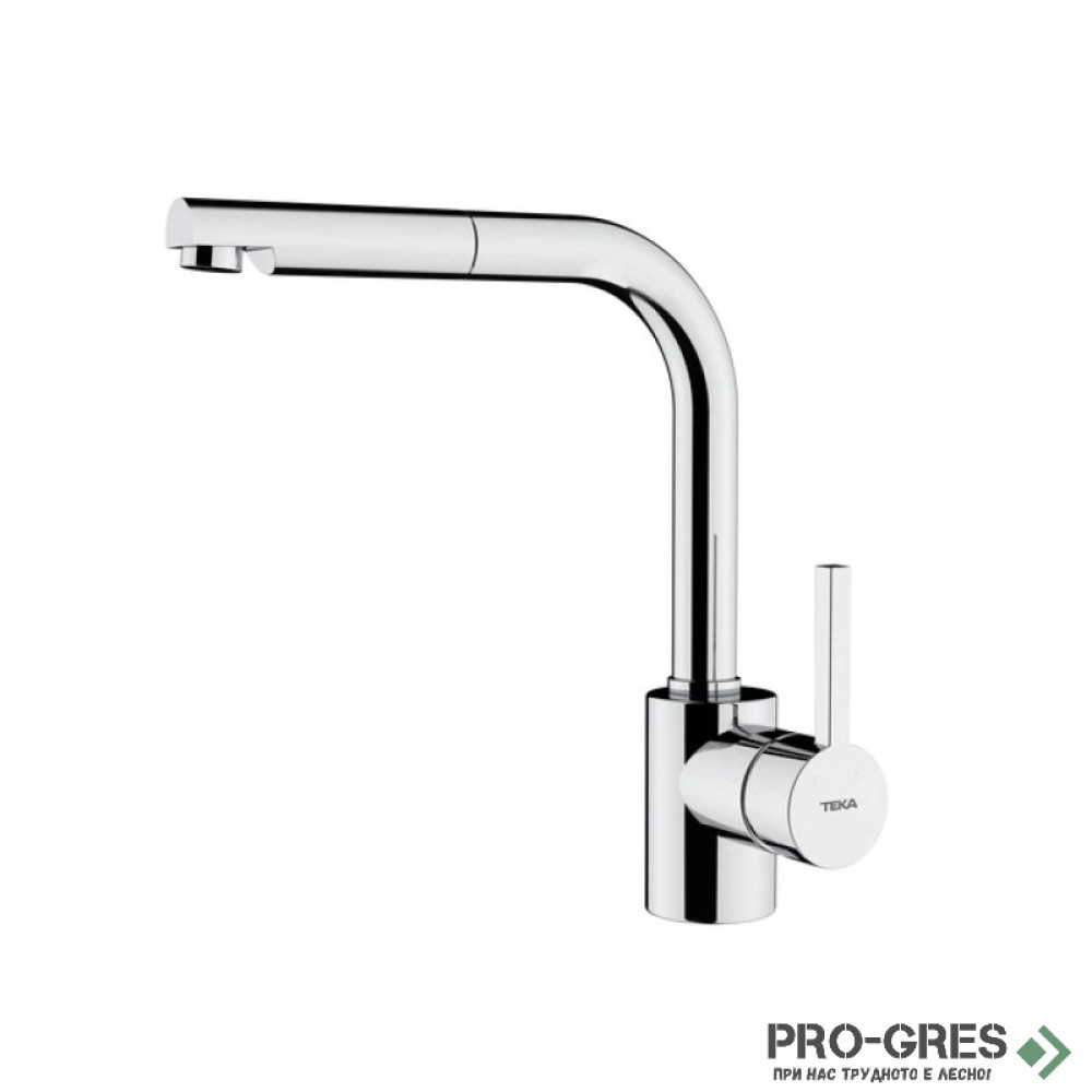 Смесител за кухня с висок чучур, Teka Maestro Ares 938 Pull-out