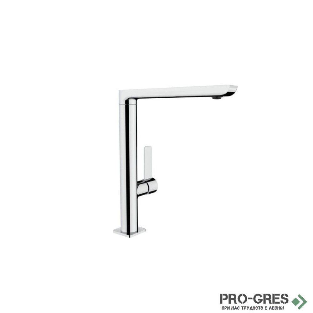 Смесител за кухня с висок чучур, хром, Teka Maestro FO 915, Б.596.ХР