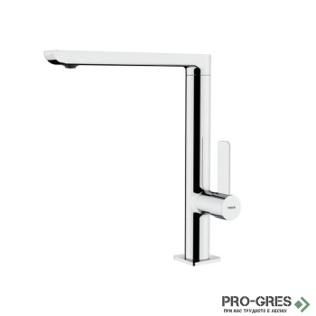 Смесител за кухня с висок чучур, хром, Teka Maestro FO 915, Б.596.ХР