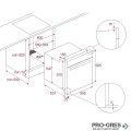 Пиролитична фурна, черен мат, Teka, Maestro HLB 85 Infinity G1 MaestroPizza