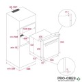 Пиролитична фурна, 59.5 x 59.5 x 53.7 см, Teka, Maestro HLB 8510 P MaestroPizza