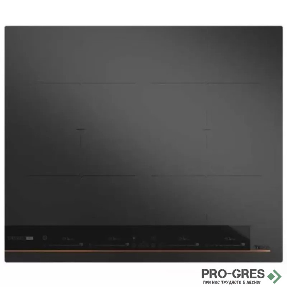 Индукционен плот за вграждане с 4 зони 60х51х5.3 см, 7200W, черен мат, Teka, Maestro IBF 64 Infinity G1