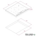 Индукционен плот за вграждане с 3 зони 60х51х5.3 см, 8200W, Teka, Maestro IZC 63630 MasterSense