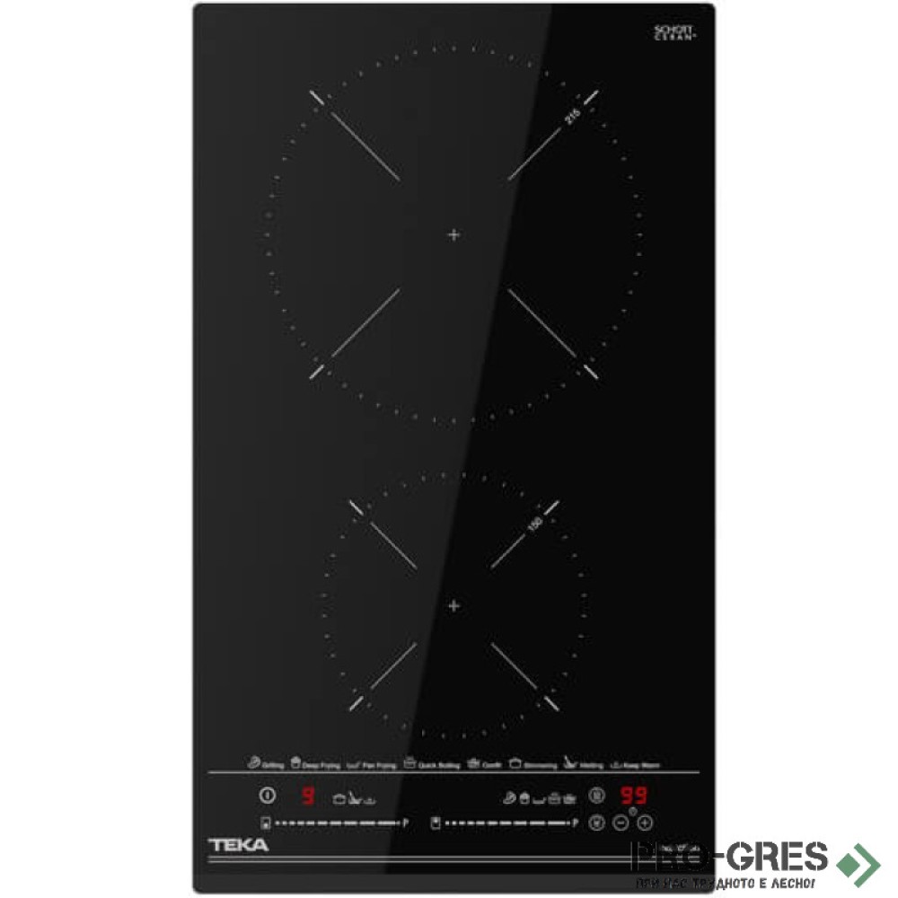 Индукционен плот за вграждане с 2 зони 30х51х5,3см Teka, Maestro IZS 32600