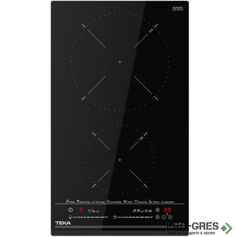 Индукционен плот за вграждане с 2 зони 30х51х5,3см Teka, Maestro IZS 32600