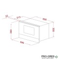 Микровълнова фурна, черен мат, Teka Maestro ML 82 Infinity G1