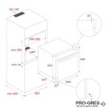 Мултифункционална фурна, черно стъкло, Teka, Maestro SteamGourmet HLB 8550 SC