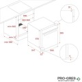 Мултифункционална фурна, черно стъкло, Teka, Maestro SteamGourmet HLB 8550 SC