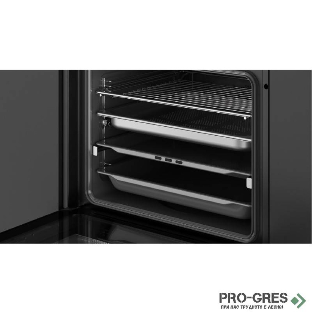 Мултифункционална фурна, черно стъкло, Teka, Maestro SteamGourmet HLB 8550 SC