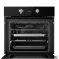 Мултифункционална фурна, черно стъкло, Teka, Maestro SteamGourmet HLB 8550 SC