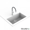 Кухненски смесител, въртящ се чучур, каменносив, Teka, PureLine / Urban Colors, 116030046