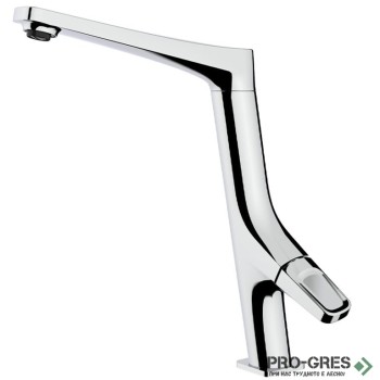 Кухненски смесител, въртящ се чучур, хром, Teka, SENSE SE 915, 116030030