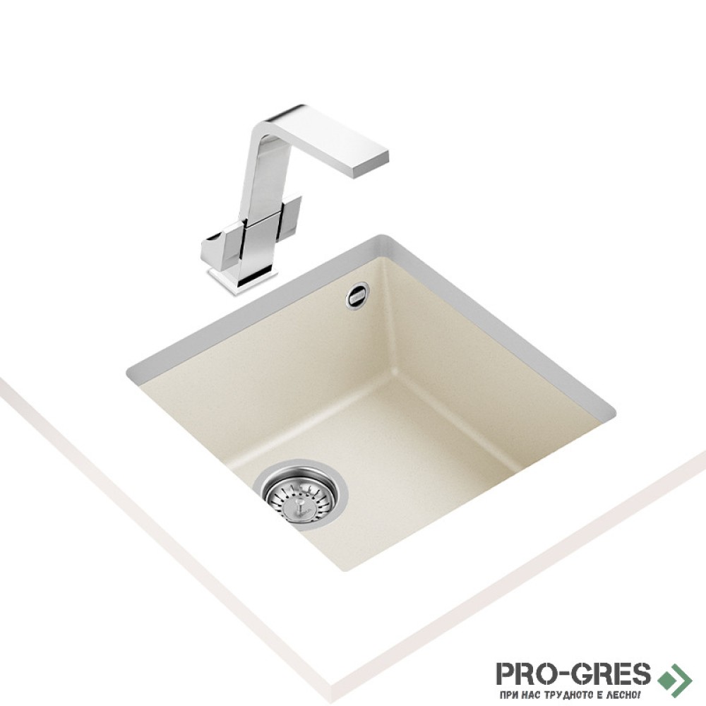 Подплотова гранитна мивка Teka Square 40.40 TG 115230028