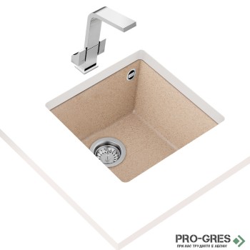 Подплотова гранитна мивка Teka Square 40.40 TG 115230027 Подплотова гранитна мивка Teka Square 40.40 TG 115230027