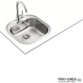 Иноксова мивка за вграждане, гладка, Teka, Stylo 1C, 10107007