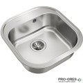 Иноксова мивка за вграждане, микролен, Teka, Stylo 1C,  10107041