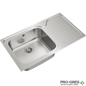 Иноксова мивка за вграждане, гладка, десен отцедник, Teka, SUPER BOWL 1C 1E MAX , 11119200 Иноксова мивка за вграждане, гладка, десен отцедник, Teka, SUPER BOWL 1C 1E MAX , 11119200