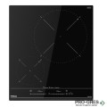 Индукционен плот за вграждане с 2 зони 45х51х5,3 см, 3600W, черно стъкло, Teka, Total IZC 42400