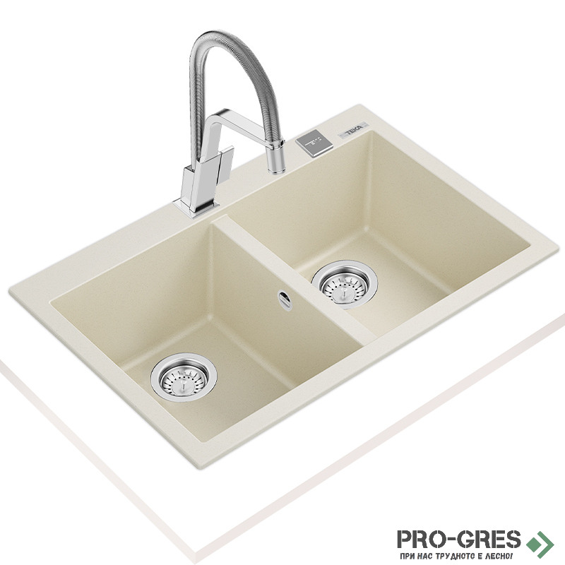 Гранитна мивка Teka ForSquare 2B 790 TG 115260017