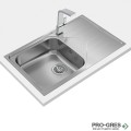 Иноксова мивка за вграждане, микролен, Teka, Universe 50 T-XM 1B 1D MAX,  115110030