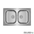 Иноксова мивка за вграждане Teka Universe 80 T-XP 2B 115040007