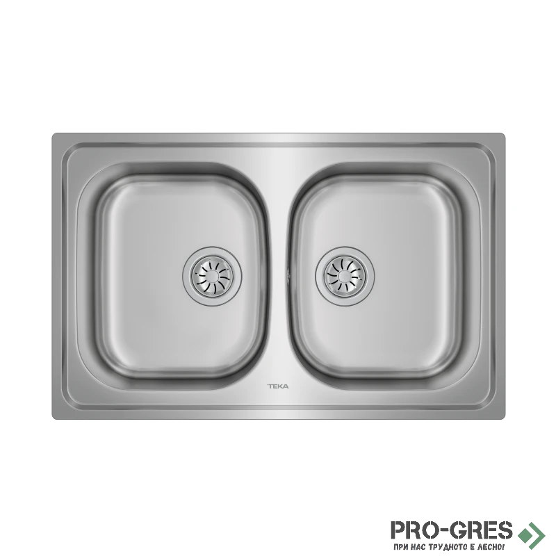 Иноксова мивка за вграждане Teka Universe 80 T-XP 2B 115040007