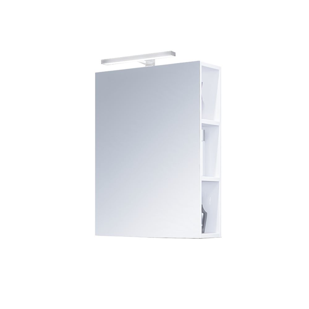 Горен шкаф за баня Изи 45x60x15см PVC Triano
