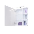 Горен шкаф за баня Изи 45x60x15см PVC Triano