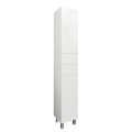 Шкаф колона за баня 30х185х30см бяла PVC Спарта Triano