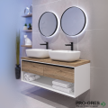 Комплект шкафове за баня 120x47x47см PVC Триано Кейптаун
