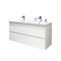 Долен шкаф за баня 120x58x45см PVC Триано Крюгер