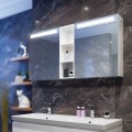 Горен шкаф за баня 120х60х15см PVC Триано Крюгер
