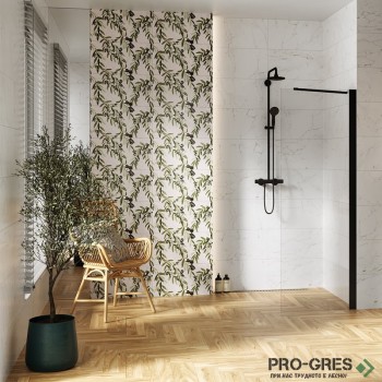Плочки за баня TUBADZIN ELBA BLACK 30.8*60.8 см