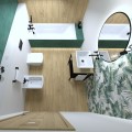 Плочки за баня за баня Burano Green 30.8×60.8 Плочки за баня за баня Burano Green 30.8×60.8