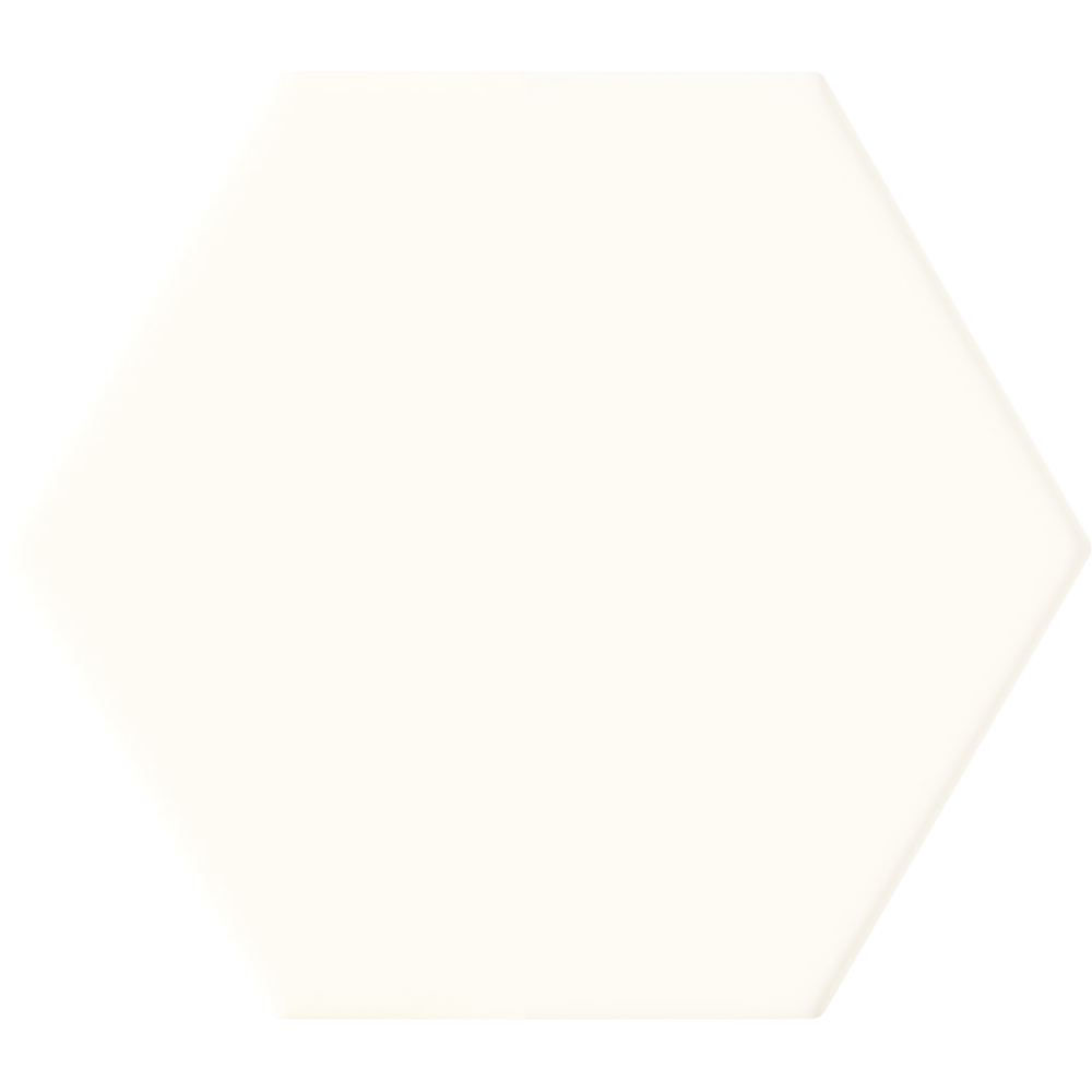 Фаянс Burano Hex White 12.5×11