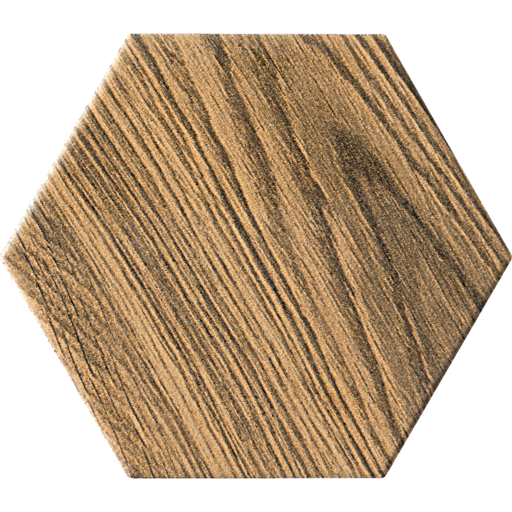Фаянс Burano Hex Wood 12.5×11