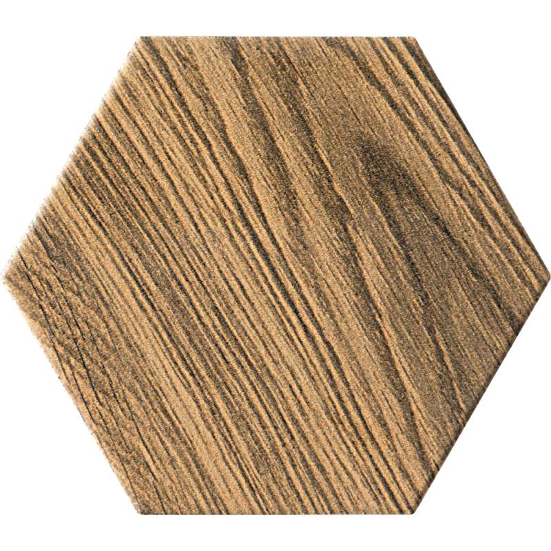 Фаянс Burano Hex Wood 12.5×11