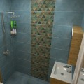 Плочки за баня Tubadzin-Margot Blue 30.8x60.8 Плочки за баня Tubadzin-Margot Blue 30.8x60.8