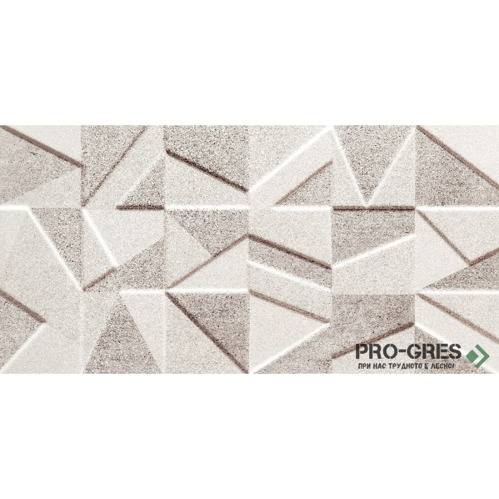 Фаянс Bellante Grey Geo STR 29.8×59.8 см