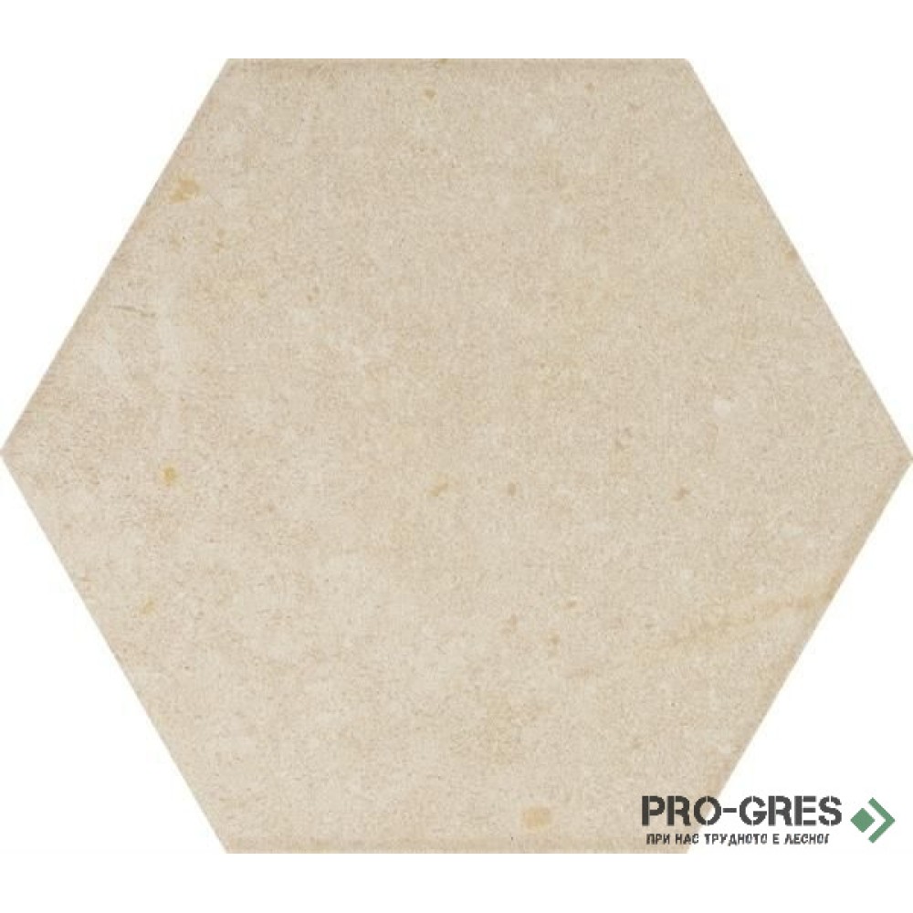 Фаянс BIHARA BEIGE HEXA 11х12,5 см