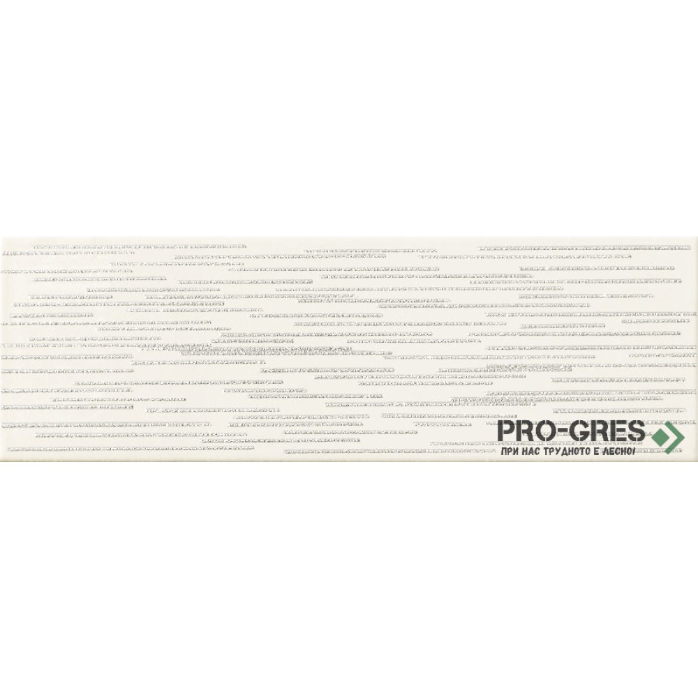 Декор Burano White D 7.8×23.7 см