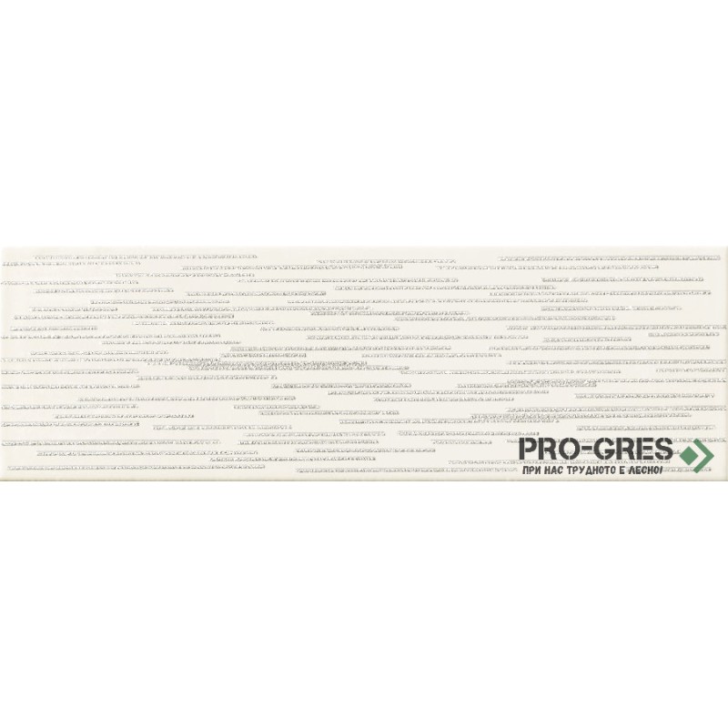 Декор Burano White D 7.8×23.7 см