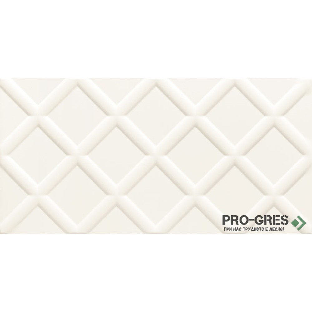 Фаянс Burano White STR 30.8×60.8 см
