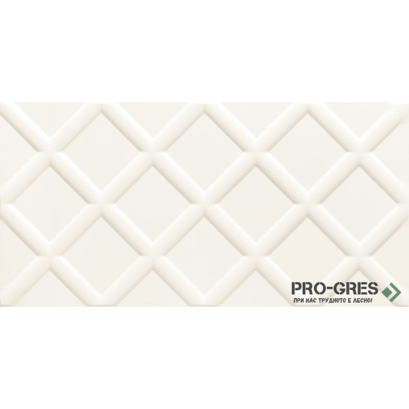Фаянс Burano White STR 30.8×60.8 см