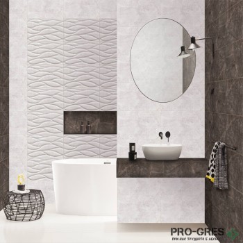 Плочки за баня TUBADZIN Camilia 30.8х60.8 см