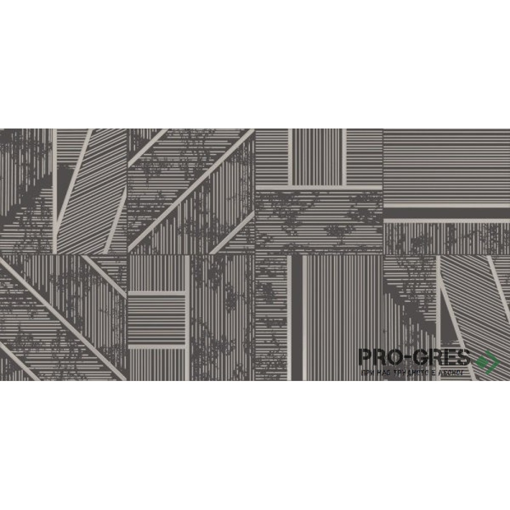 Декор Duo Graphite B 29.8×59.8см