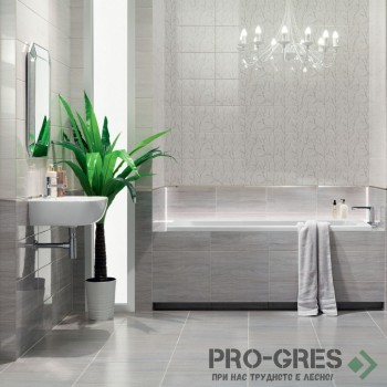 Плочки за баня TUBADZIN EDELO GREY 22,3 х 44,8 см