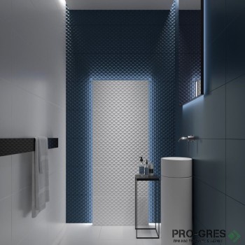 Плочки за баня TUBADZIN ELLE NAVY 32.8×89.8 см