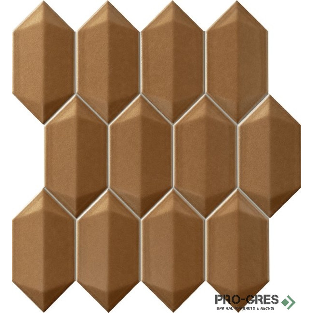 Мозайка Floral Stone Gold 29.1×26.5 см