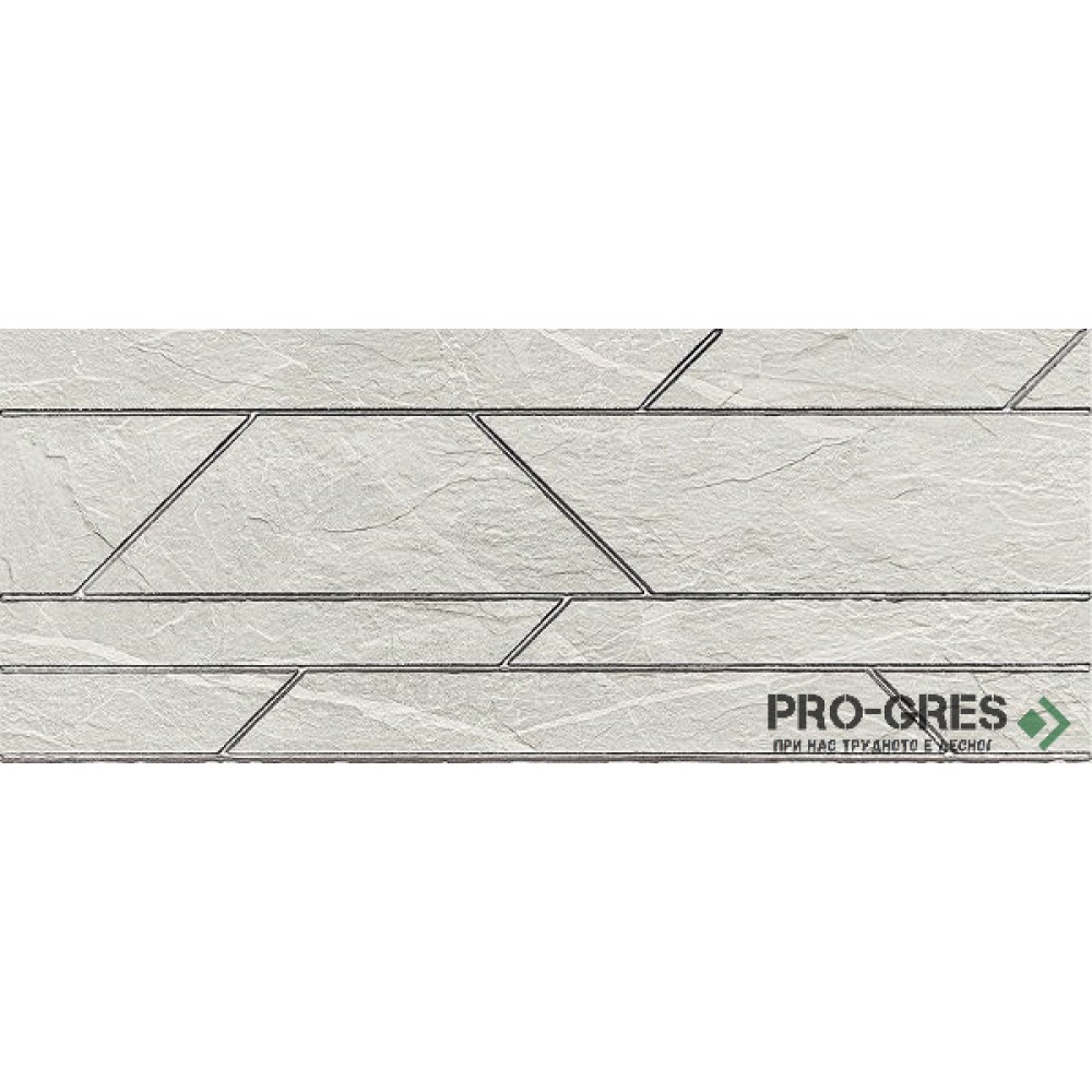 Декор Fuoco White 29.8×74.8 см